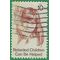 #1549 10c Retarded Children 1974 Used