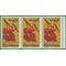 #1550 10c Christmas Angel 1974 Used Strip of 3