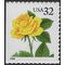 #3049 32c Yellow Rose Booklet Single 1996 Mint NH