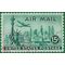 Scott C 35 US Air Mail 15c Statue of Liberty-New York 1947 Used