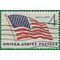 #1132 4c 49-Star American Flag 1959 Used