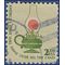 #1611 $2.00 Americana Issue Kerosene Table Lamp 1978 Used