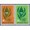 UN New York # 139-140 1965 Mint H Set of 2