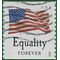 #4637 (45c Forever) Four Flags Equality Coil Single 2012 Used