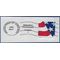 #4961 10c Stars and Stripes Presort Coil 2015 Used On Piece