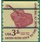 #1613a 3.1c Americana Issue  Six String Guitar Coil Single Precancel 1979 Mint NH