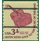 #1613a 3.1c Americana Issue  Six String Guitar Coil Single Precancel 1979 Mint NH
