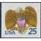 #2431 25c Eagle and Shield Booklet Single 1989 Mint NH