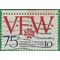#1525 10c 75th Anniversary Veterans of Foreign Wars 1974 Used