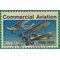 #1684 13c 50th Anniversary Commercial Aviation 1976 Used