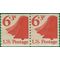 #1518 6.3c Liberty Bell Coil Pair 1974 Mint NH
