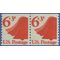 #1518 6.3c Liberty Bell Coil Pair 1974 Mint NH