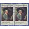 #1553 10c American Arts Benjamin West 1975 Used Attached Pair