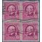 # 861 3c Famous American Authors Ralph Waldo Emerson Block/4 1940 Used