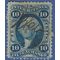 Scott R 36c 10c US Internal Revenue - Inland Exchange 1862-1871 Used