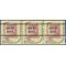 #1615a 7.9c Drums Coil Strip/3 Bureau Precancel 1976 Mint NH