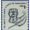 #1811 1c Americana Issue Inkwell and Quill Coil Single 1980 Mint NH
