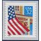 #2915b 32c Flag over Porch Coil Single 1996 Mint NH
