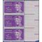 #1236 5c Eleanor Roosevelt Strip of 3 1963 Mint NH