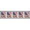 #5159 (49c Forever) US Flag Coil Strip/5 (APU) 2017 Mint NH