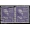 # 807 3c Presidential Issue-Thomas Jefferson 1938 Used Pair