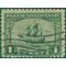 # 548 1c Pilgrim Tercentenary The Mayflower 1920 Used HR