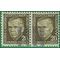 #1289 20c Prominent Americans General George C. Marshall 1967 Used Pair