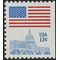 #1623 13c Flag Over Capital Booklet Single 11x10.5 1977 Mint NH