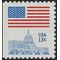 #1623 13c Flag Over Capital Booklet Single 11x10.5 1977 Mint NH