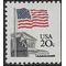 #1896a 20c Flag over Supreme Court Booklet Single 1981 Mint NH
