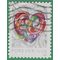 #5036 (49c Forever) Quilled Paper Heart 2016 Used