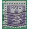 #1008 3c 3rd Anniversary of NATO 1952 Used