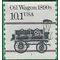 #2130a 10.1c Oil Wagon 1890s PNC Coil Single #1 Bureau Precancel 1985 Used