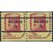 #1615a 7.9c Drums Coil Pair 1976 Mint NH Precancel Inglewood CA