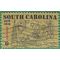 #1407 6c 300th Anniversary Founding South Carolina 1970 Used