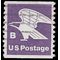 #1820 18c B Rate Eagle Coil Single 1981 Used [CLONE]