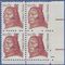 #1855 13c Great Americans Crazy Horse PB/4 1982 Mint NH