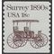 #1907 18c Surrey 1890s Coil Single 1981 Mint NH