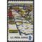 #1493 8c Postal Employees-Letters on a Conveyor Belt 1973 Used