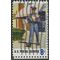 #1497 8c Postal Service Employees Mailman 1973 Used