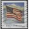 #5052 U.S. Flag  Coil Single (SSP) 2016 Used