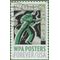 #5187 (49c Forever) WPA Posters Work with Care 2017 Used