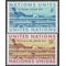 UN New York # 194-195 1969 Mint LH Set of 2