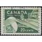 Canada # 362 1956 Used