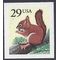 #2489 29c Red Squirrel Booklet Single 1993 Mint NH