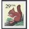 #2489 29c Red Squirrel Booklet Single 1993 Mint NH