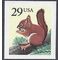 #2489 29c Red Squirrel Booklet Single 1993 Mint NH