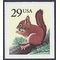 #2489 29c Red Squirrel Booklet Single 1993 Mint NH