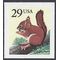 #2489 29c Red Squirrel Booklet Single 1993 Mint NH