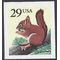 #2489 29c Red Squirrel Booklet Single 1993 Mint NH